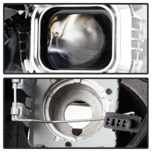 Chevrolet Camaro Headlights - SPYDER - Projector, Sequential Turn Signal - Chrome - `16-`18