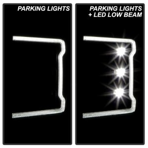 Ford F-350 Headlights - SPYDER - Full LED with Sequential Turn Signal - Chrome - `17-`18 Ford F-350 Headlights - SPYDER - Full LED with Sequential Turn Signal - Chrome - `17-`18