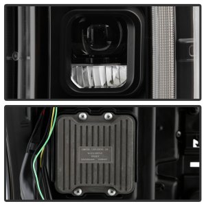 Ford F-350 Headlights - SPYDER - Full LED with Sequential Turn Signal - Chrome - `17-`18 Ford F-350 Headlights - SPYDER - Full LED with Sequential Turn Signal - Chrome - `17-`18