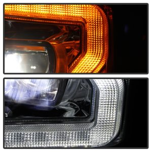 Ford F-250 Headlights - SPYDER - LED, Sequential Turn Signal - Black - `17-`18 Ford F-250 Headlights - SPYDER - LED, Sequential Turn Signal - Black - `17-`18
