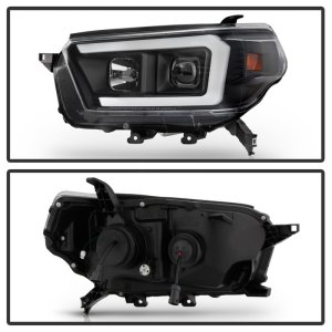 Toyota 4Runner Headlights - SPYDER - Spyder Signature Projector - Black - `10-`13