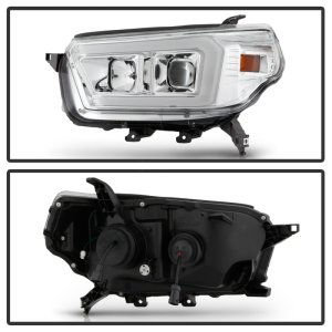 Toyota 4Runner Headlights - SPYDER - Projector - Chrome - `10-`13