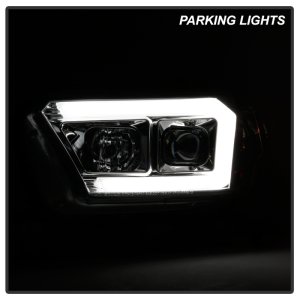 Toyota 4Runner Headlights - SPYDER - Projector - Chrome - `10-`13
