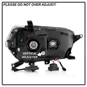 Toyota 4Runner Headlights - SPYDER - Projector - Chrome - `10-`13