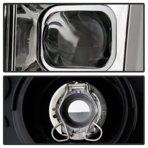 Toyota 4Runner Headlights - SPYDER - Projector - Chrome - `10-`13