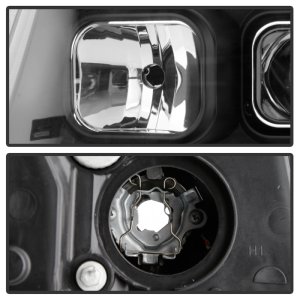 Chevrolet Suburban 2500 Headlights - SPYDER - Projector; LED Low Beam; Halogen High Beam; Sequential Turn Signal - Black - `07-`14 Chevrolet Suburban 2500 Headlights - SPYDER - Projector; LED Low Beam; Halogen High Beam; Sequential Turn Signal - Black - `07-`14