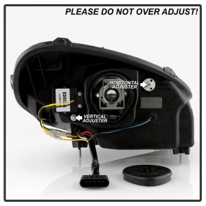 Chevrolet Corvette Headlights - SPYDER - Spyder Signature Series Projector w/Sequential LED Turn Signal - Black - `05-`13 Chevrolet Corvette Headlights - SPYDER - Spyder Signature Series Projector w/Sequential LED Turn Signal - Black - `05-`13