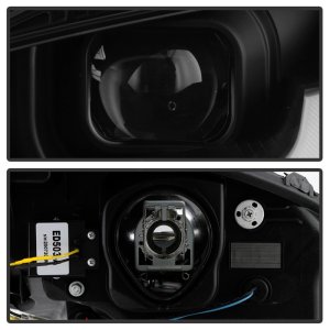 Chevrolet Corvette Headlights - SPYDER - Spyder Signature Series Projector w/Sequential LED Turn Signal - Black - `05-`13 Chevrolet Corvette Headlights - SPYDER - Spyder Signature Series Projector w/Sequential LED Turn Signal - Black - `05-`13