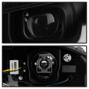 Chevrolet Corvette Headlights - SPYDER - Spyder Signature Series Projector w/Sequential LED Turn Signal - Black - `05-`13 Chevrolet Corvette Headlights - SPYDER - Spyder Signature Series Projector w/Sequential LED Turn Signal - Black - `05-`13