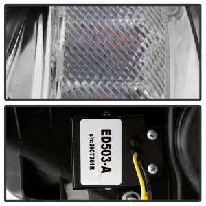 Chevrolet C6 Headlights - SPYDER - APEX Series Projector Headlights, High-Power LED Module - Chrome - `05-`13