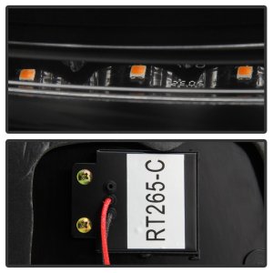 Subaru Impreza Tail Lights - SPYDER - LED - Black - `08-`11