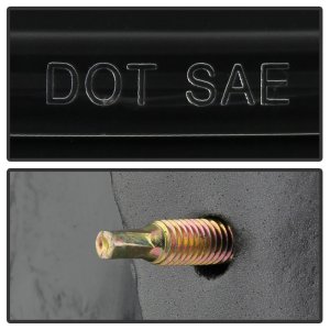 Subaru Impreza Tail Lights - SPYDER - LED - Black - `08-`11