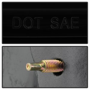 Subaru Impreza Tail Lights - Rear - SPYDER - LED - Black Smoke - `08-`11