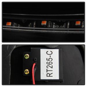 Subaru Impreza Tail Lights - Rear - SPYDER - LED - Black Smoke - `08-`11