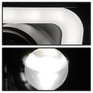 Toyota Tundra Headlights - SPYDER - APEX Series, Light Bar Projector, LED, Sequential Turn Signals - Black - `14-`17 Toyota Tundra Headlights - SPYDER - APEX Series, Light Bar Projector, LED, Sequential Turn Signals - Black - `14-`17