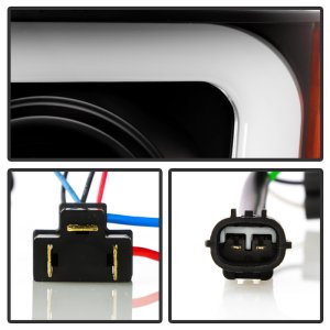 Toyota Tundra Headlights - SPYDER - APEX Series, Light Bar Projector, LED, Sequential Turn Signals - Black - `14-`17 Toyota Tundra Headlights - SPYDER - APEX Series, Light Bar Projector, LED, Sequential Turn Signals - Black - `14-`17