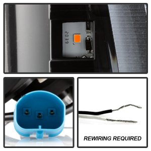 Ford Excursion Headlights - SPYDER - LED + Halogen, Spyder Platinum Series - Black - `00-`04 Ford Excursion Headlights - SPYDER - LED + Halogen, Spyder Platinum Series - Black - `00-`04