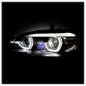 BMW X5 Headlights - SPYDER - Xenon/HID AFS High-Power LED - Black - `07-`10
