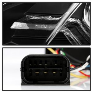 BMW X5 Headlights - SPYDER - Xenon/HID AFS High-Power LED - Black - `07-`10