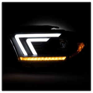 Dodge Durango Headlights - SPYDER - Projector, Spyder Signature Series, Sequential LED Turn Signal - Black - `11-`13 Dodge Durango Headlights - SPYDER - Projector, Spyder Signature Series, Sequential LED Turn Signal - Black - `11-`13