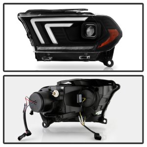 Dodge Durango Headlights - SPYDER - Projector, Spyder Signature Series, Sequential LED Turn Signal - Black - `11-`13 Dodge Durango Headlights - SPYDER - Projector, Spyder Signature Series, Sequential LED Turn Signal - Black - `11-`13