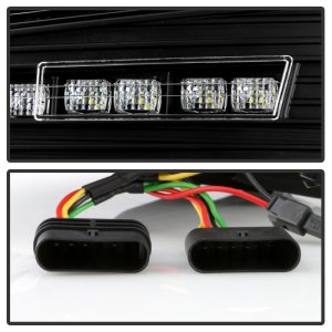 BMW 3 Series LED Tail Lights - SPYDER - Full LED, Sequential Turn Signal, Red Light Bar Parking Light - Black - `12-`18
