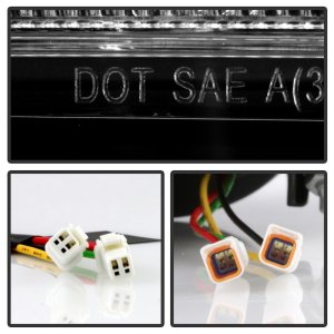 BMW 3 Series LED Tail Lights - SPYDER - Full LED, Sequential Turn Signal, Red Light Bar Parking Light - Black - `12-`18