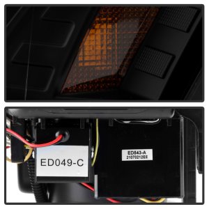 Audi A4 Headlight Set - SPYDER - Projector Headlights, Spyder Signature Series - Black - `13-`16