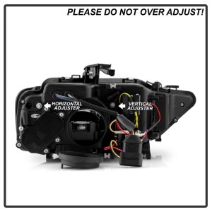 Audi S4 Headlights - SPYDER - Apex Series LED - Black - `13-`16