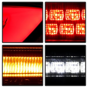 BMW M5 LED Tail Lights - Rear - SPYDER - Sequential Turn Signal, Black Housing - Black - `11-`17