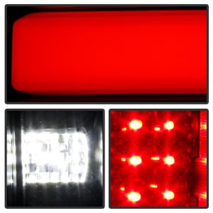 Ford F150 LED Tail Lights - SPYDER - Rear Blind Spot - Black - `18-`20