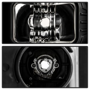 Dodge Ram 2500 Headlight Set - SPYDER - Projector, Sequential LED Turn Signal Lights, Halogen Model Only - Black - `19-`22