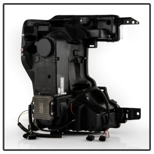 Ford F250 Headlights - SPYDER - Apex Series, Integrated LED Bulb Technology - Black - `20-`22