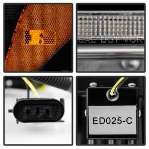 Ford F350 Headlights - SPYDER - Apex Series, Integrated LED Bulb Technology - Black - `20-`22 Ford F350 Headlights - SPYDER - Apex Series, Integrated LED Bulb Technology - Black - `20-`22