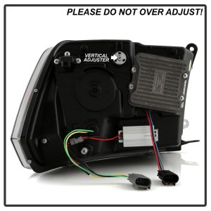 RAM 2500 Headlights - SPYDER - Apex Series Projector Headlights; Version 2 High-Power LED Module; Sequential LED Turn Signal Lights - Black - `10-`19 RAM 2500 Headlights - SPYDER - Apex Series Projector Headlights; Version 2 High-Power LED Module; Sequential LED Turn Signal Lights - Black - `10-`19