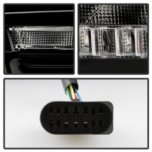 Dodge RAM 1500 Headlights - SPYDER - Apex Series High-Power LED Module - Black - `13-`18