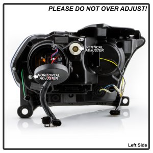 Dodge Durango Headlight Set - SPYDER - Projector, HID Model Only, LED White, Sequential LED Turn Signal Lights - Black - `11-`13 Dodge Durango Headlight Set - SPYDER - Projector, HID Model Only, LED White, Sequential LED Turn Signal Lights - Black - `11-`13