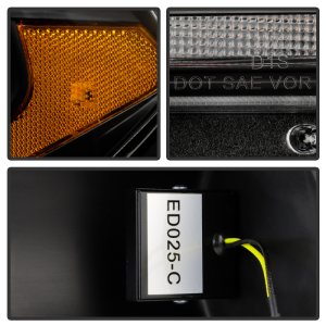 Dodge Durango Headlight Set - SPYDER - Projector, HID Model Only, LED White, Sequential LED Turn Signal Lights - Black - `11-`13 Dodge Durango Headlight Set - SPYDER - Projector, HID Model Only, LED White, Sequential LED Turn Signal Lights - Black - `11-`13