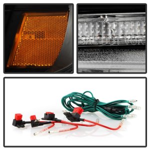 Toyota 4Runner Headlights - SPYDER - Apex Series with High-Power LED Module - Black - `14-`20