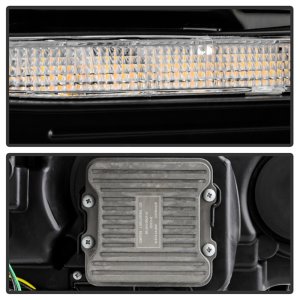 Toyota 4Runner Headlights - SPYDER - Apex Series with High-Power LED Module - Black - `14-`20