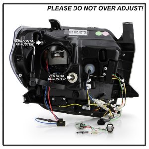 Toyota Tundra Headlights - SPYDER - Apex Series - Black - `14-`21 Toyota Tundra Headlights - SPYDER - Apex Series - Black - `14-`21