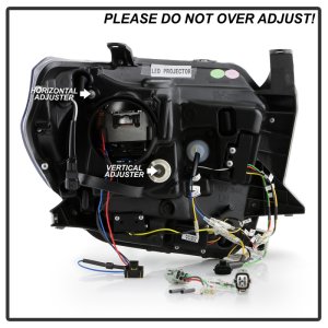 Toyota Tundra Headlights - SPYDER - Apex Series - Black - `14-`21 Toyota Tundra Headlights - SPYDER - Apex Series - Black - `14-`21