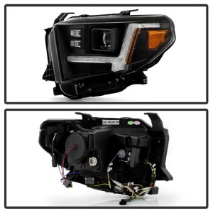 Toyota Tundra Headlights - SPYDER - Apex Series - Black - `14-`21 Toyota Tundra Headlights - SPYDER - Apex Series - Black - `14-`21