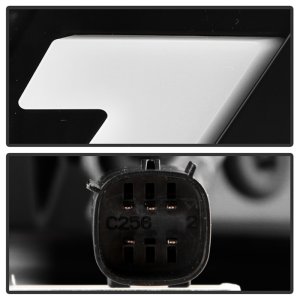 Ford F150 LED Tail Lights - SPYDER - Light Bar Style - Black - `21-`23