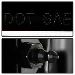 Ford F150 LED Tail Lights - SPYDER - Light Bar Style - Black - `21-`23