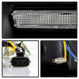 Toyota Tundra Headlight Set - SPYDER - Projector, Switch Back Sequential LED - Black - `14-`21