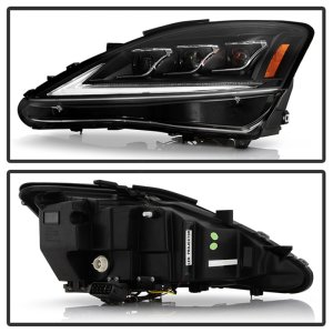 Lexus IS 250 Headlights - SPYDER - Spyder Apex High-Power LED Module - Black - `11-`13 Lexus IS 250 Headlights - SPYDER - Spyder Apex High-Power LED Module - Black - `11-`13