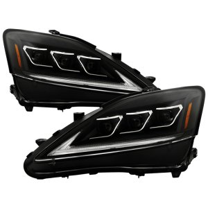 Lexus IS 350 Headlights - SPYDER - Spyder Apex High-Power LED Module - Black - `11-`13 Lexus IS 350 Headlights - SPYDER - Spyder Apex High-Power LED Module - Black - `11-`13