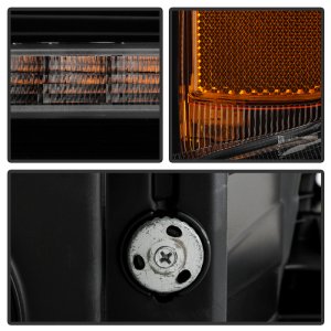 Chevrolet Silverado 2500 HD Headlights - SPYDER - High-Power LED Module - Black - `20-`23