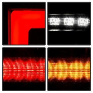 Chevrolet Suburban LED Tail Lights - SPYDER - Black - `21-`23 Chevrolet Suburban LED Tail Lights - SPYDER - Black - `21-`23